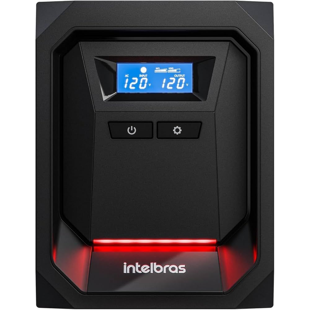 Nobreak Intelbras Ultimate Gamer 1000VA 2 Baterias 6 Tomadas Bivolt Automatico 4820120 em Oferta na Shopee