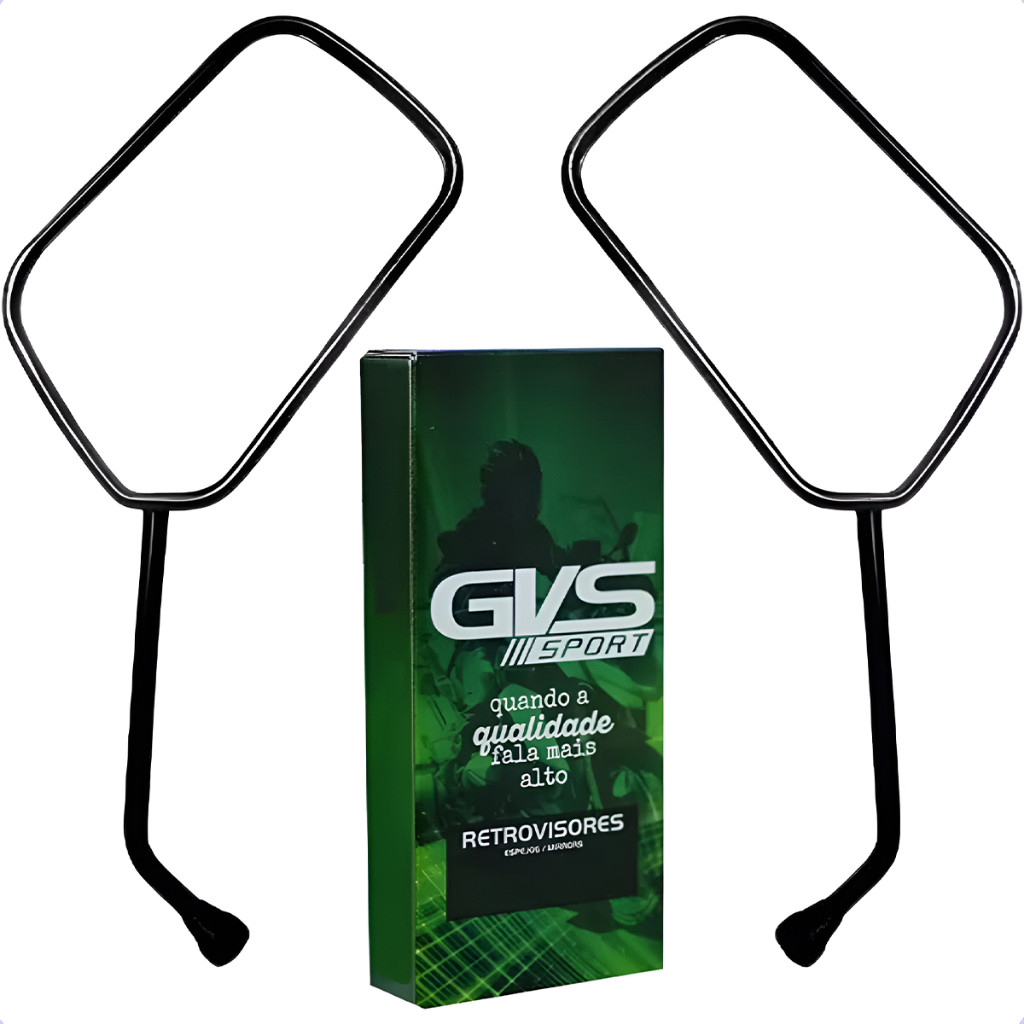 Par Espelho Retrovisor Cg Titan 125 150 Fan 99 A 08 Gvs