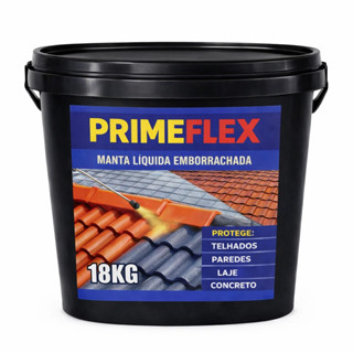 Manta Líquida Emborrachada Impermeabilizante 18kg - Uso em Lajes Telhados Paredes - Muito Eficaz em Oferta na Shopee