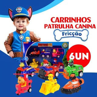 Kit 6/9 Carrinhos Patrulha Canina De Fricção Veículos Com Personagens Brinquedo Infantil em Oferta na Shopee