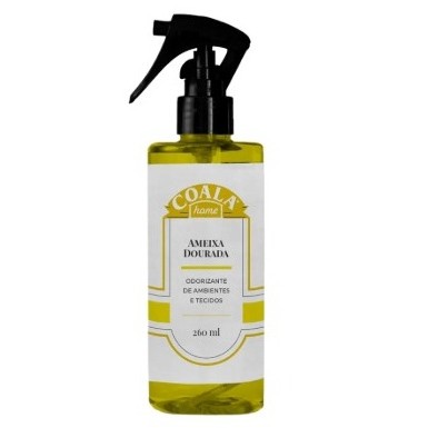 ODORIZANTE AMBIENTES E TECIDOS AMEIXA DOURADA 260ML - COALA