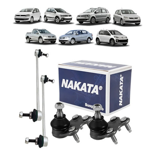 Par Pivô Suspensão E Par Bieleta Gol G6 2013 Original Nakata em Oferta na Shopee