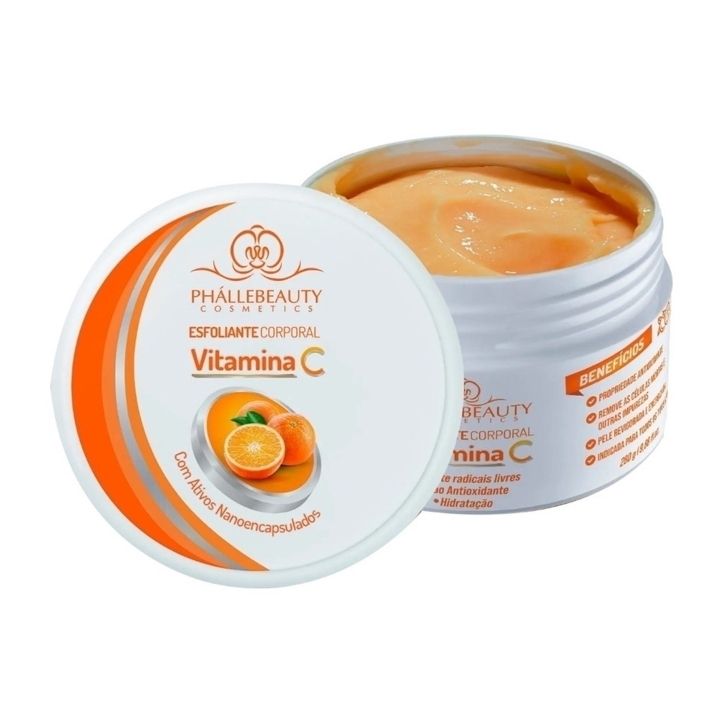 Esfoliante Corporal Vitamina C - Phallebeauty