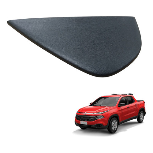 Acabamento Painel Fiat Toro Lado Esquerdo 2016 A 2022 Preto