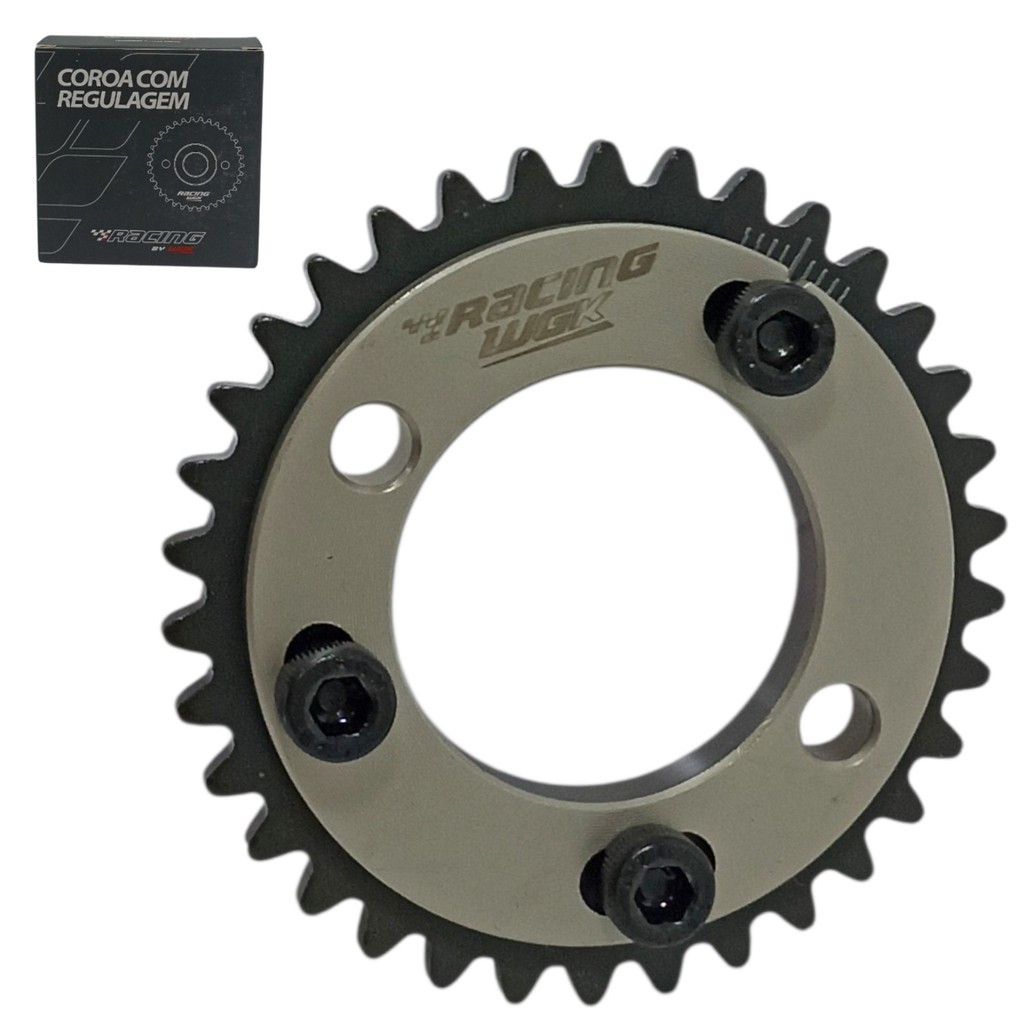 Coroa Comando Preparado Regulagem Crf 230 F 2007 a 2019 Xr 200 Cbx 200 Strada 1993 a 2003