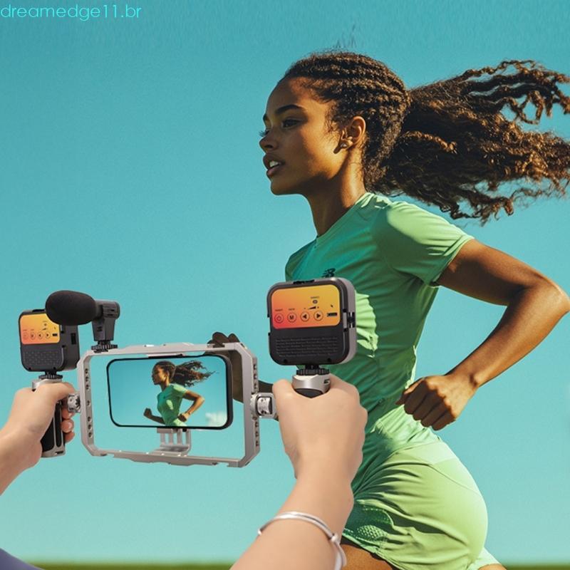 dreamedge11 Conjunto Plataforma Vídeo Para Smartphone, Estabilizadores Gaiola Vloggings Cinema