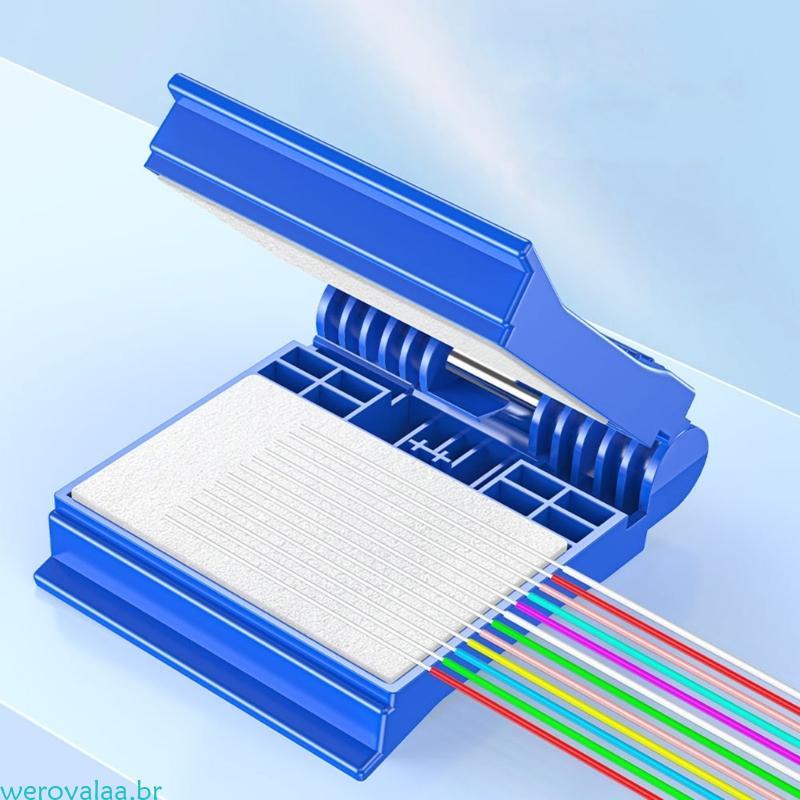 Weroyala Braçadeira Limpeza Fibra Óptica Opcional E Kit Ferramentas Inclui Substituição Garrafa Vazia