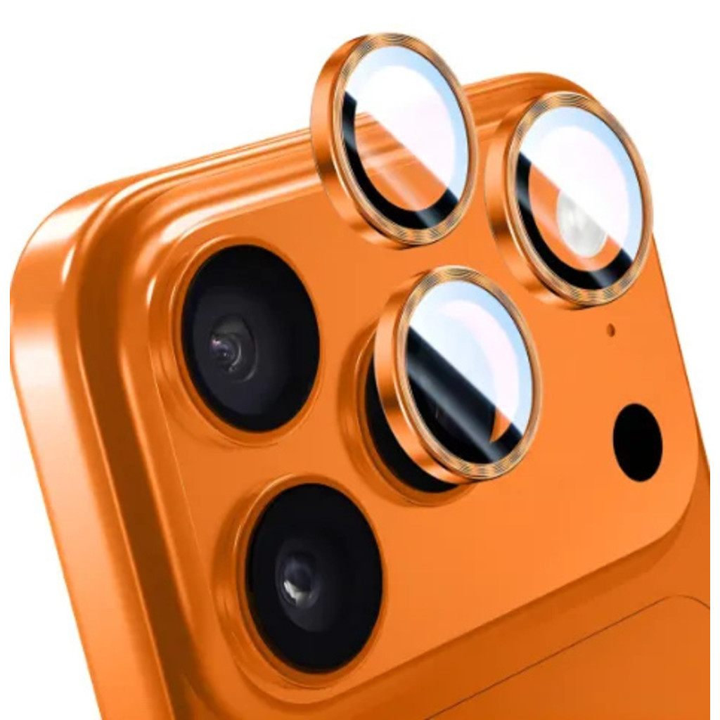 Kit Lente Câmera Colorida iPhone 17 17 Air 17 Pro 17 Pro Max - Proteção Premium _AllMix