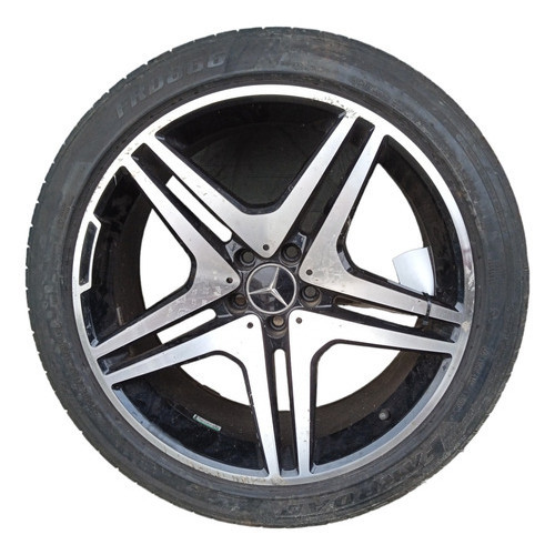 Roda Pneu Meia Vida Mercedes Gla200 1.6 Amg 2014 245 45 Zr20 Prata