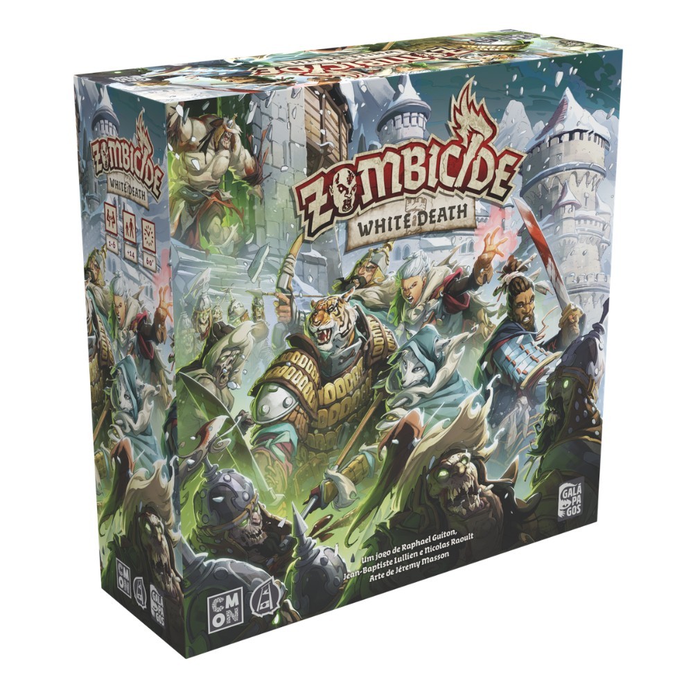 Zombicide: White Death Jogo de Tabuleiro Asmodee Galápagos