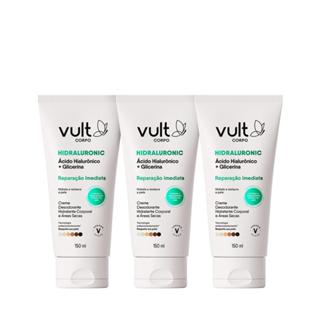 Combo Vult Corpo Hidraluronic Reparação Imediata (3 Unidades) em Oferta na Shopee