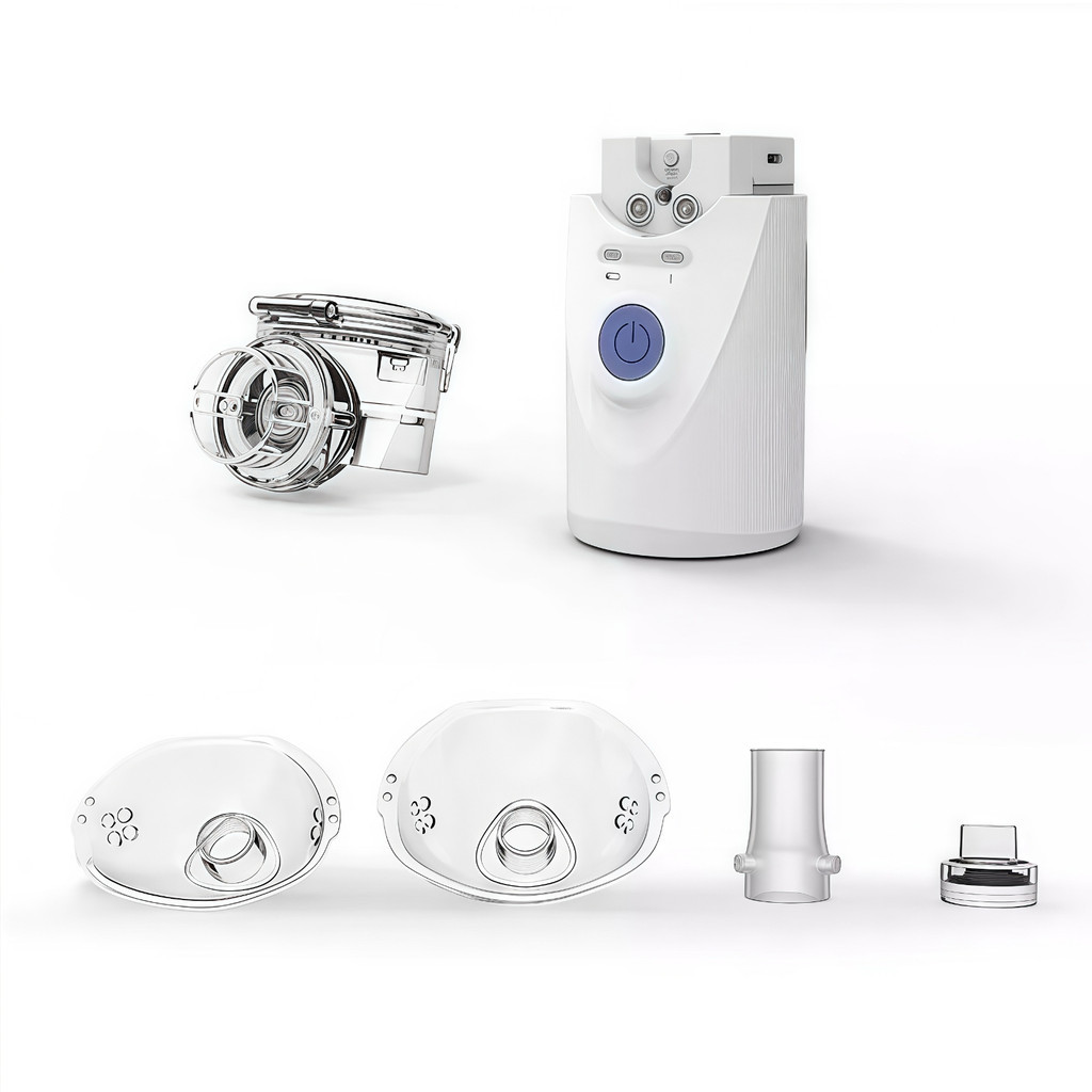 Máquina Nebulizadora Portátil Inalador Nebulizador Adulto Infantil Silencioso