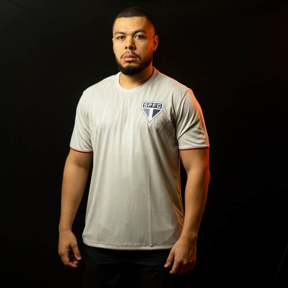 Camiseta São Paulo Enlace Cinza