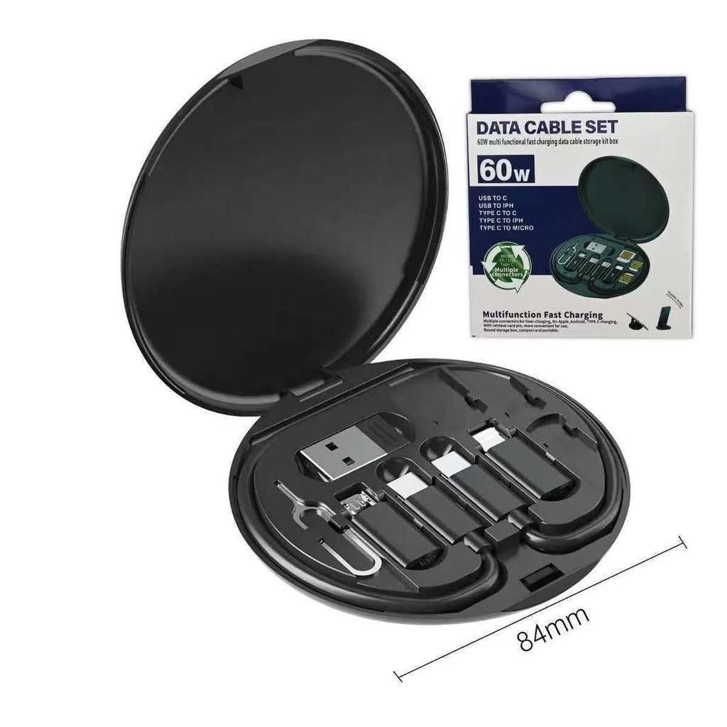 Kit Adaptador de Carregamento Rápido 60W Tipo-C para Micro USB em Oferta na Shopee