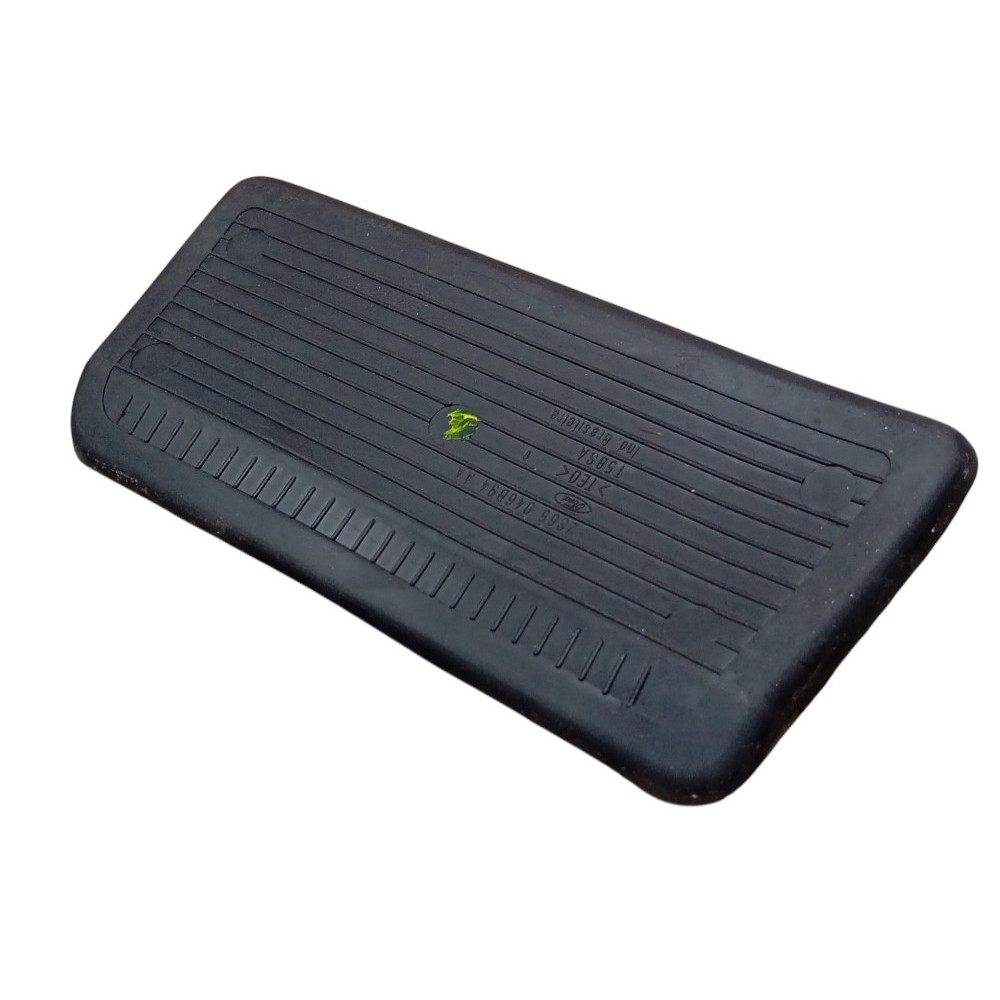 Tapete Borracha Console Porta Objeto Ford Fiesta 04 A 14  Preto