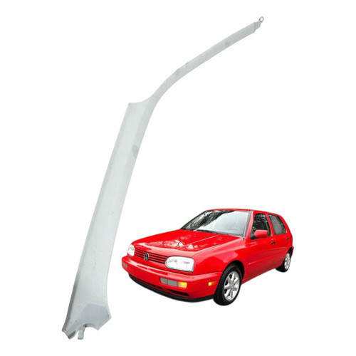 Acabamento Coluna Parabrisa Direito Vw Golf Mk3 Alemao 1995 Cinza