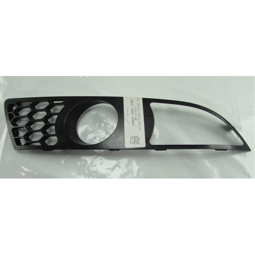 Grade Farol Milha Neblina Chery Cielo 2010 Direita Original Preto Direito