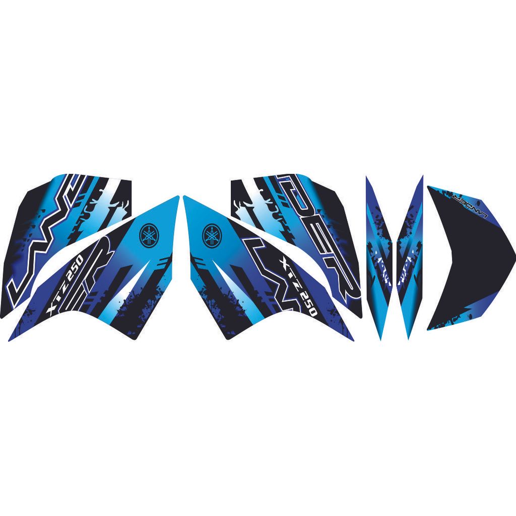 Kit Gráfico Yamaha Lander 250 XTZ Design Blue Urban