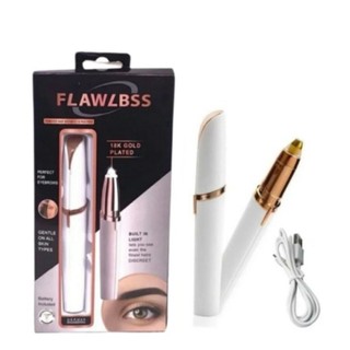 1/2 PCS Caneta Depiladora Para Sobrancelhas,Nariz, Buçu, Elétrica Recarregável USB