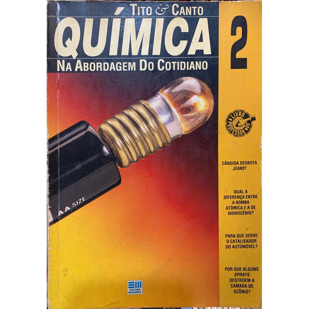 Quimica - Na Abordagem Do Cotidiano 2 de Tito & Canto 7795993