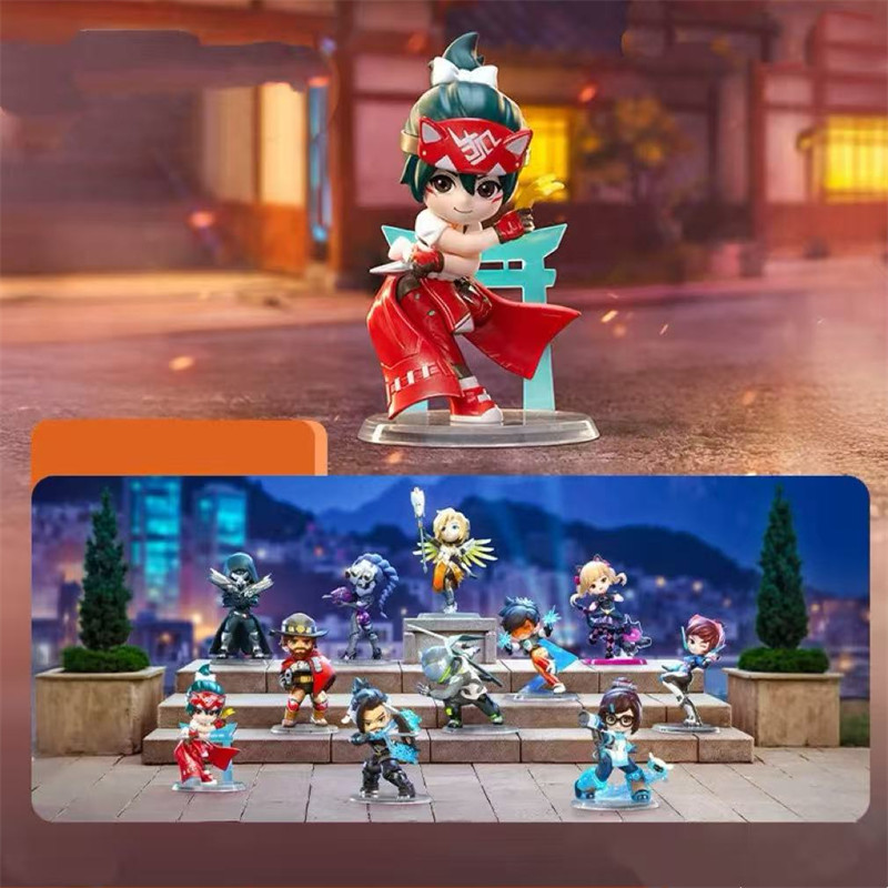 Overwatch Melhor Série Caixa Cega Boneca Presente Ornamento Moderno