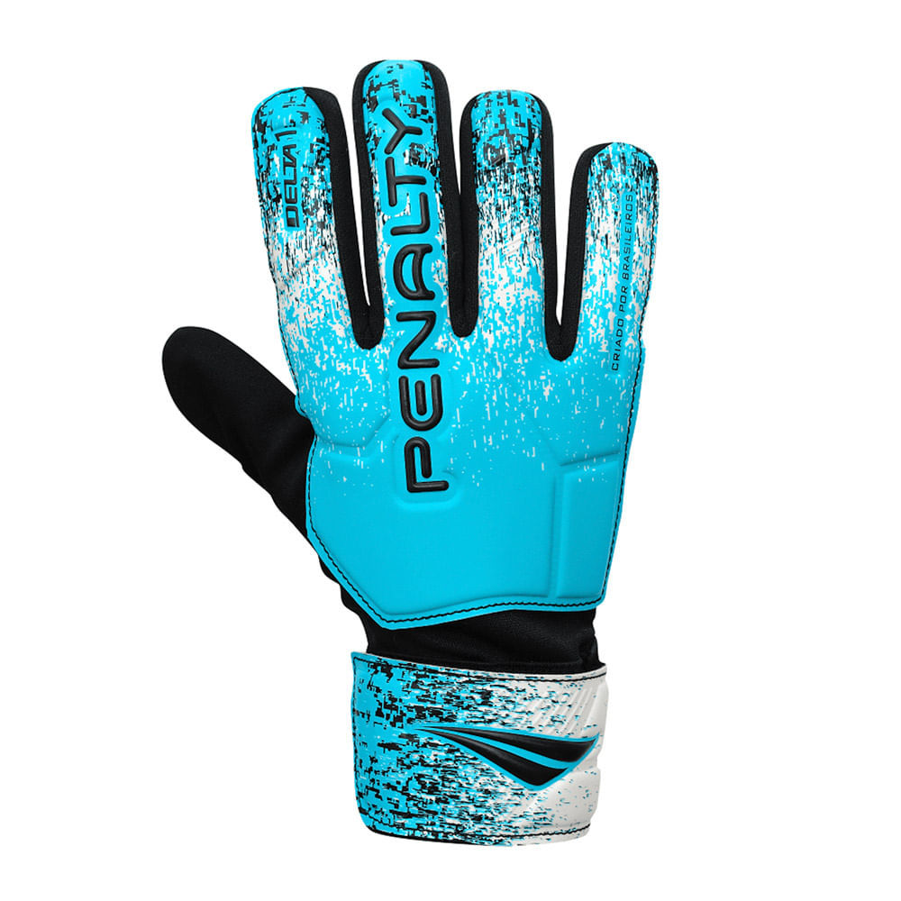 Luva de Goleiro Penalty Delta 1 XXIII Azul/Preto em Oferta na Shopee