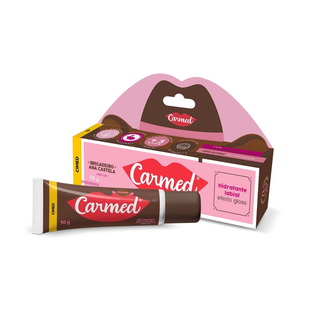 Imagem Hidratante Labial Carmed Boiadeira Brigadeiro 10g