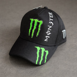 Boné Estilo Monster Energy Preto com Estampa Verde em Oferta na Shopee