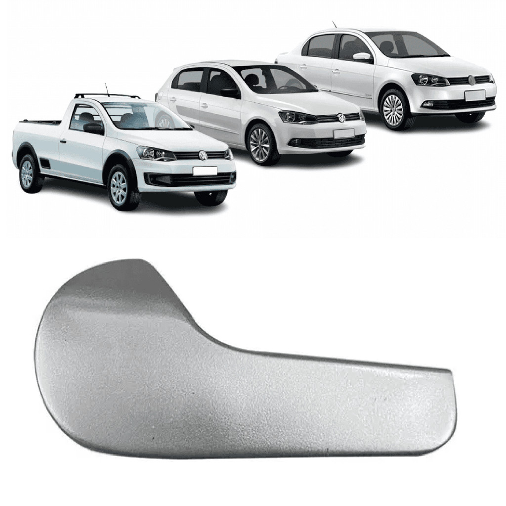 Macaneta Interna Porta Gol Saveiro G6 Prata Lado Passageiro em Oferta na Shopee