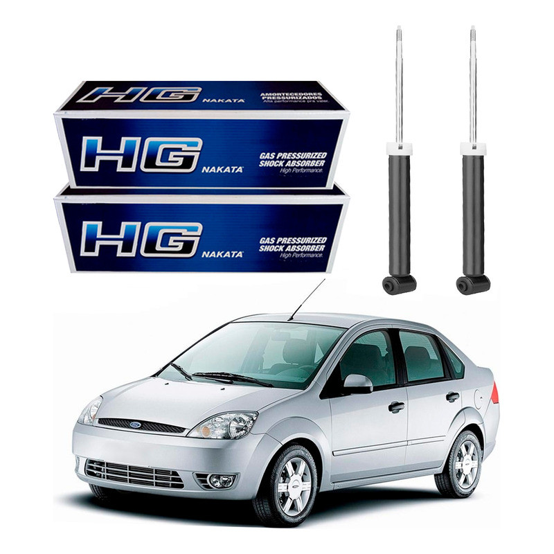 Par Amortecedor Traseiro Fiesta Sedan 1.0 1.6 2003 A 2006 em Oferta na Shopee
