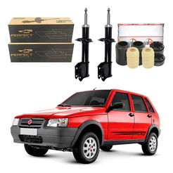 Kit Amortecedor Dianteiro Uno Way 1.0 8v Fire 2009 A 2013