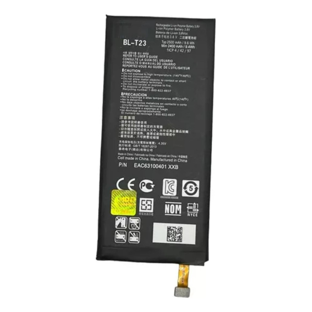 Bateria Bl-t23 LG X Cam K580 Envio Super Rapido!