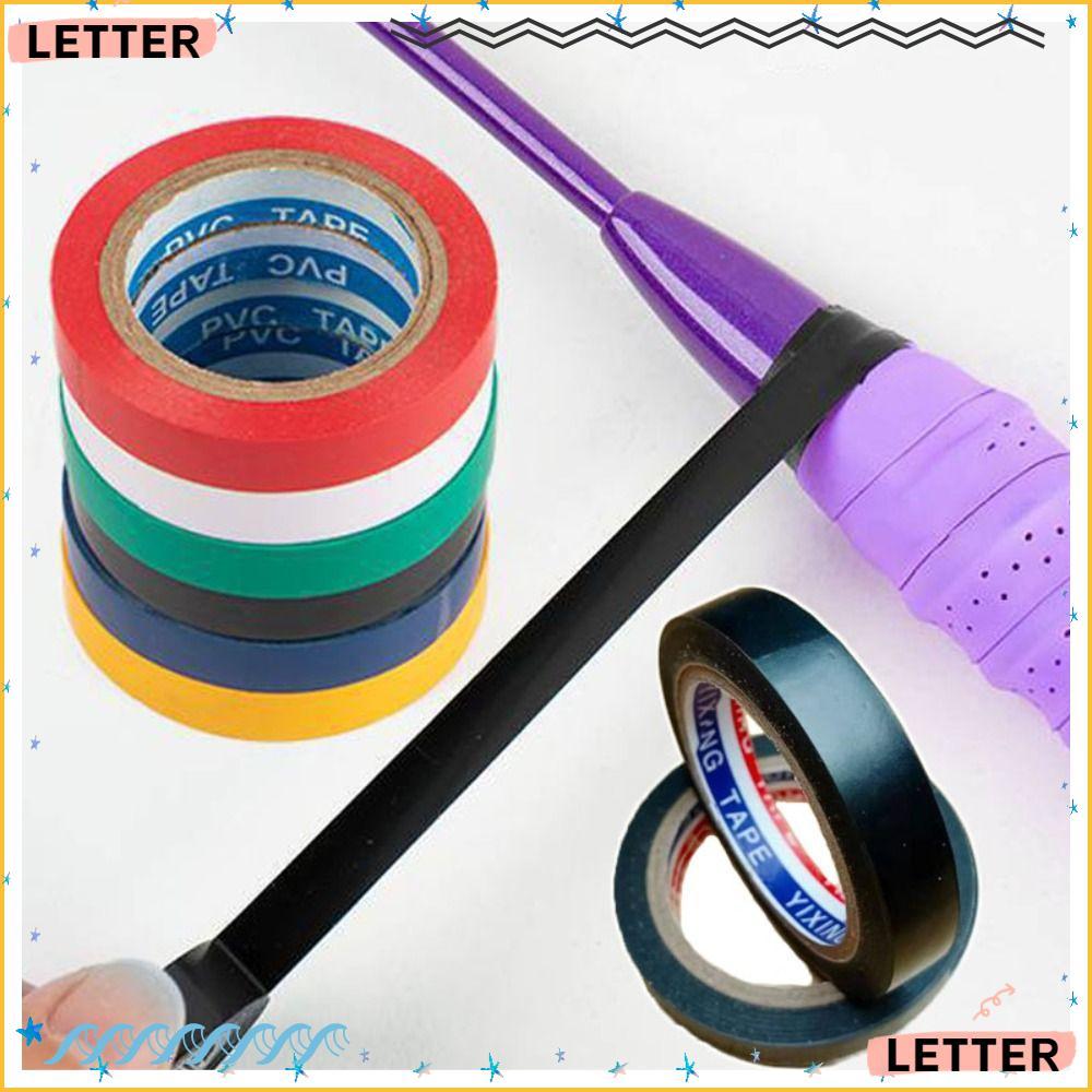 Fita De Vedação De Faixa De Suor De Carta , Adesivo Multicolorido De Extremidade De Overgrip De Raquete De Badminton , A