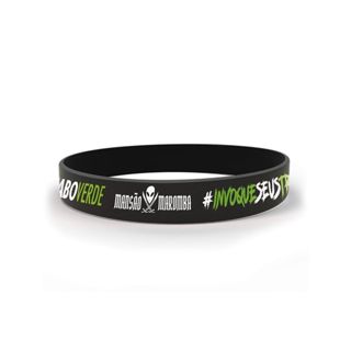 Pulseira de Silicone - Diabo Verde - FTW em Oferta na Shopee
