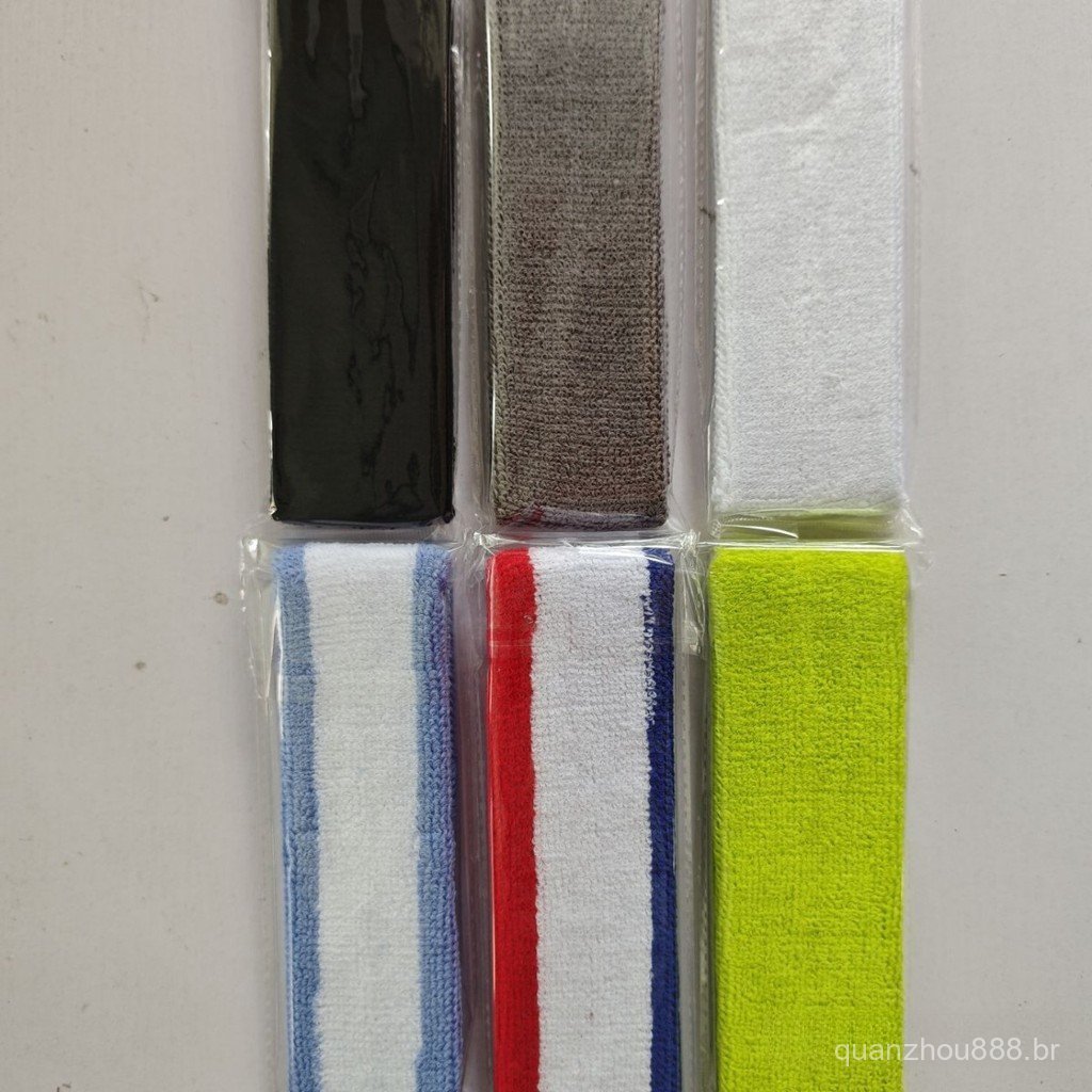 Faixa de Cabeça Esportiva Absorvente de Suor Anti-Suor Fitness Yoga Homens e Mulheres Corrida Basquete Lenço de Cabeça