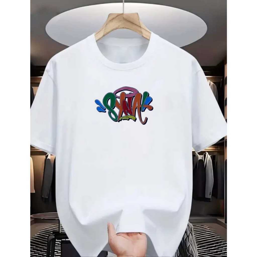 Camiseta Basic Syna World Streetwear Colorido Fio 30.1 Unissex 100% Algodão