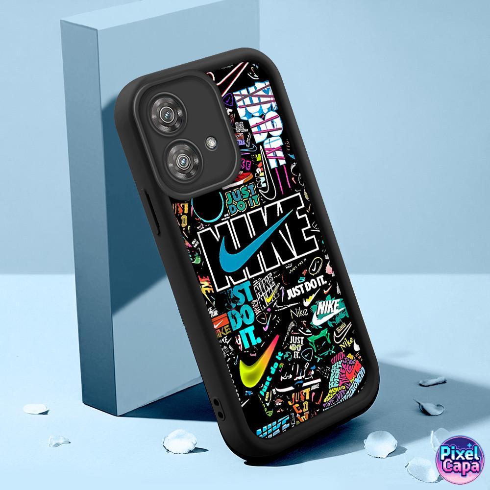 Capa De Celular Silicone Macio Preto Para Motorola Moto Edge 40 Neo 5G Capinha Masculina Case 5859 TYB em Oferta na Shopee