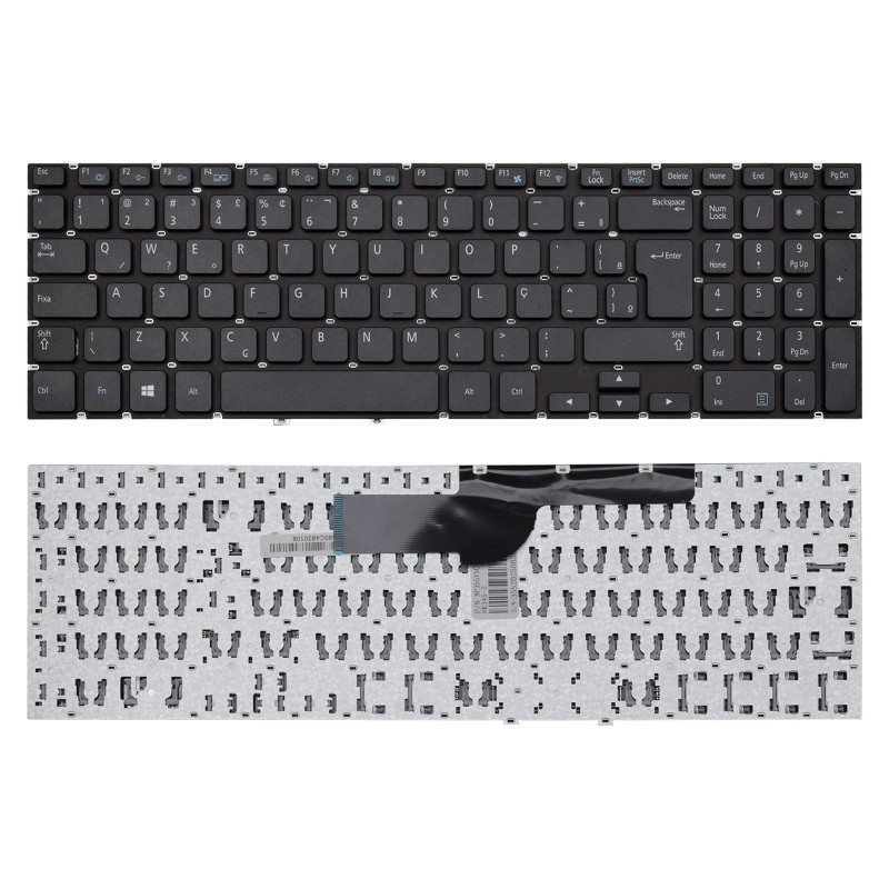Teclado para Notebook Samsung NP550P5C-AD1 ABNT2