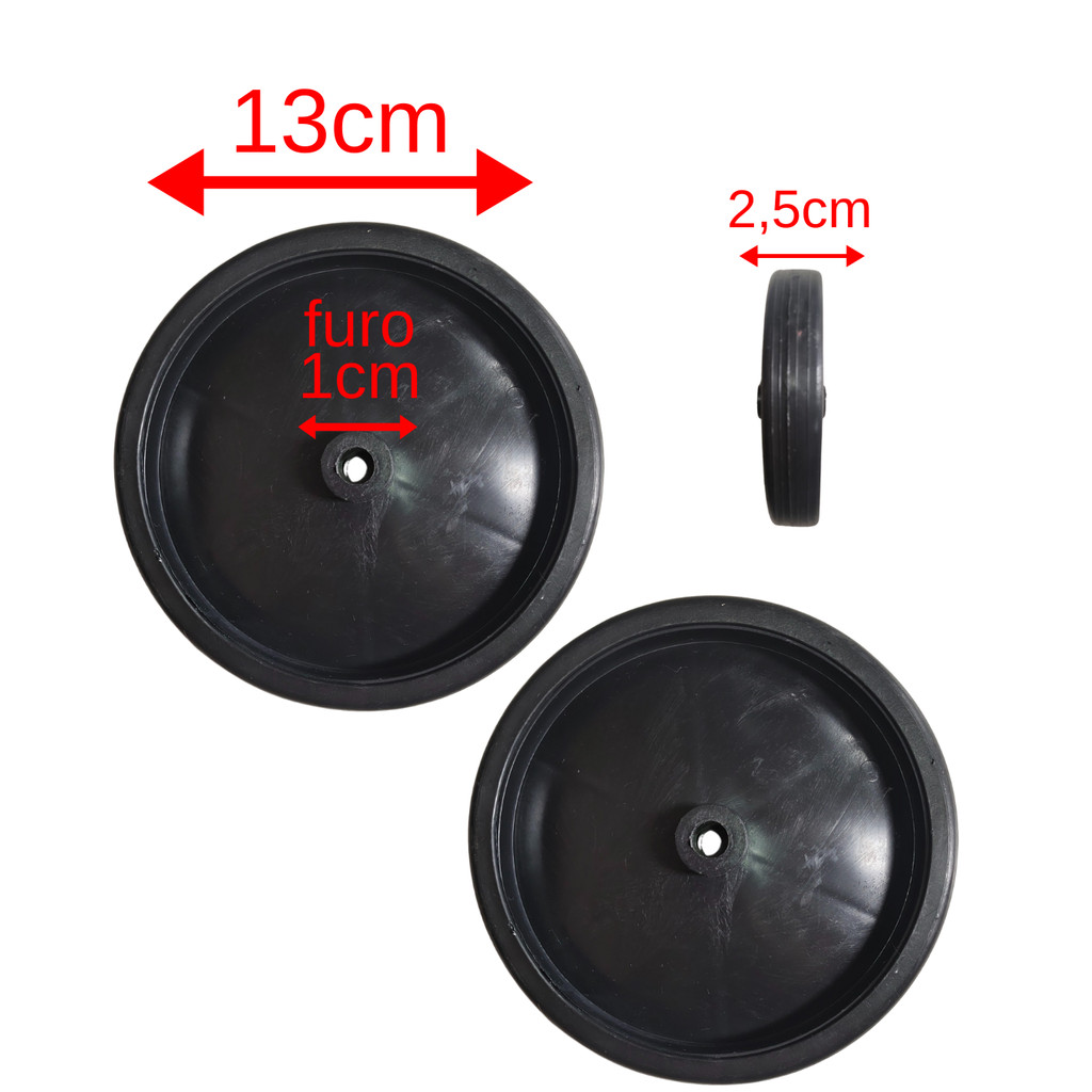 kit 2 Roda Carrinho De Mão DobráveL bagagem 30kg carga para Maleiro Praia Feira Sacoleira Compra botijão gás