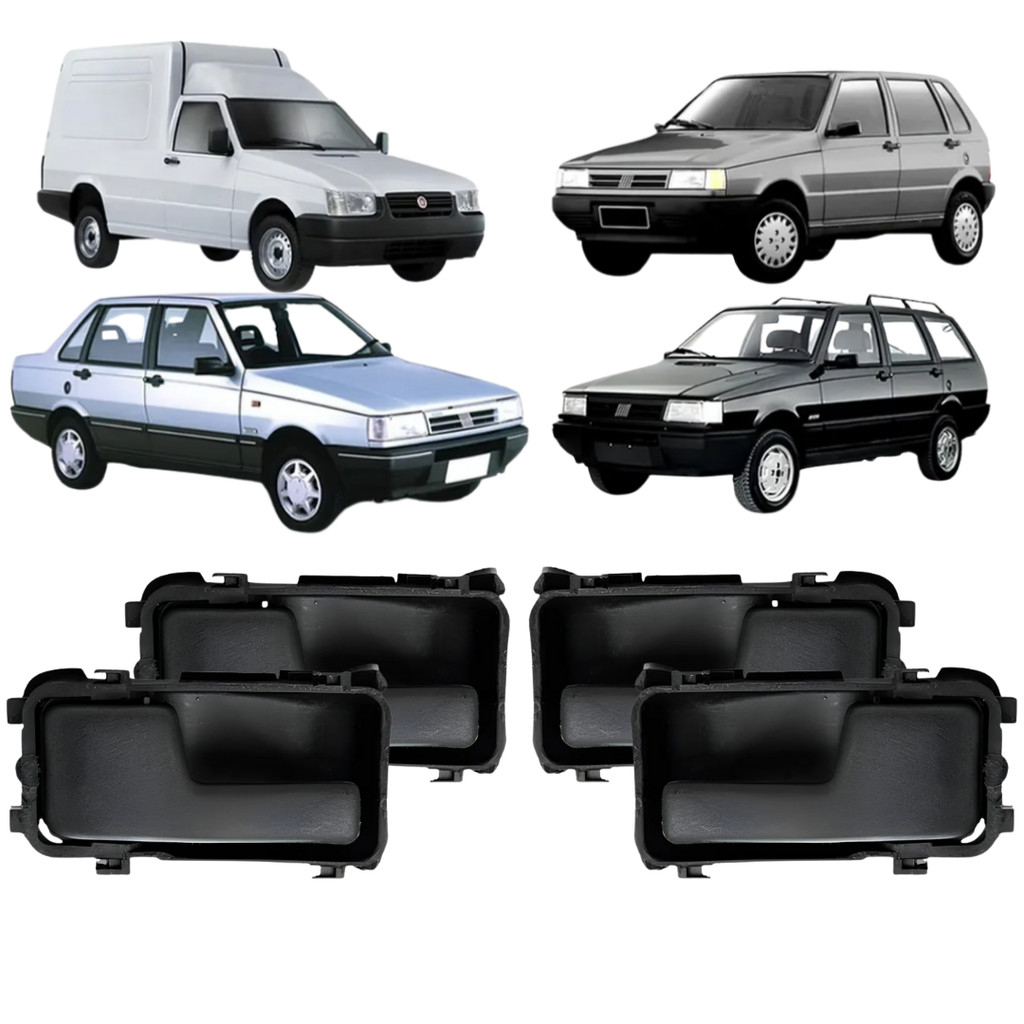 Maçaneta Interna Fiat Uno Prêmio Fiorino Elba 1984 Até 2013