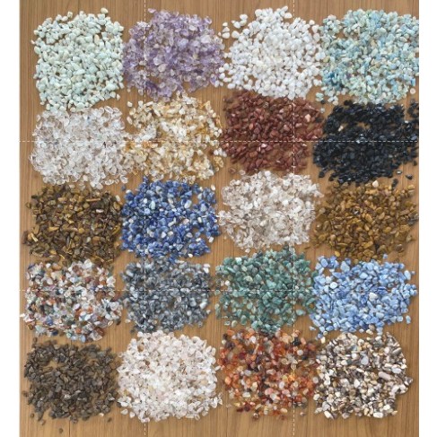 Cascalho De Pedras Naturais Para Artesanato E Decoração 500g SEM FURO