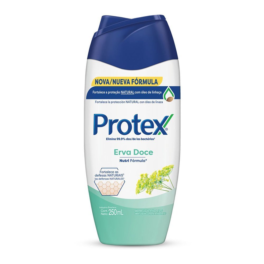 Sabonete Líquido Protex Erva-Doce com 250ml
