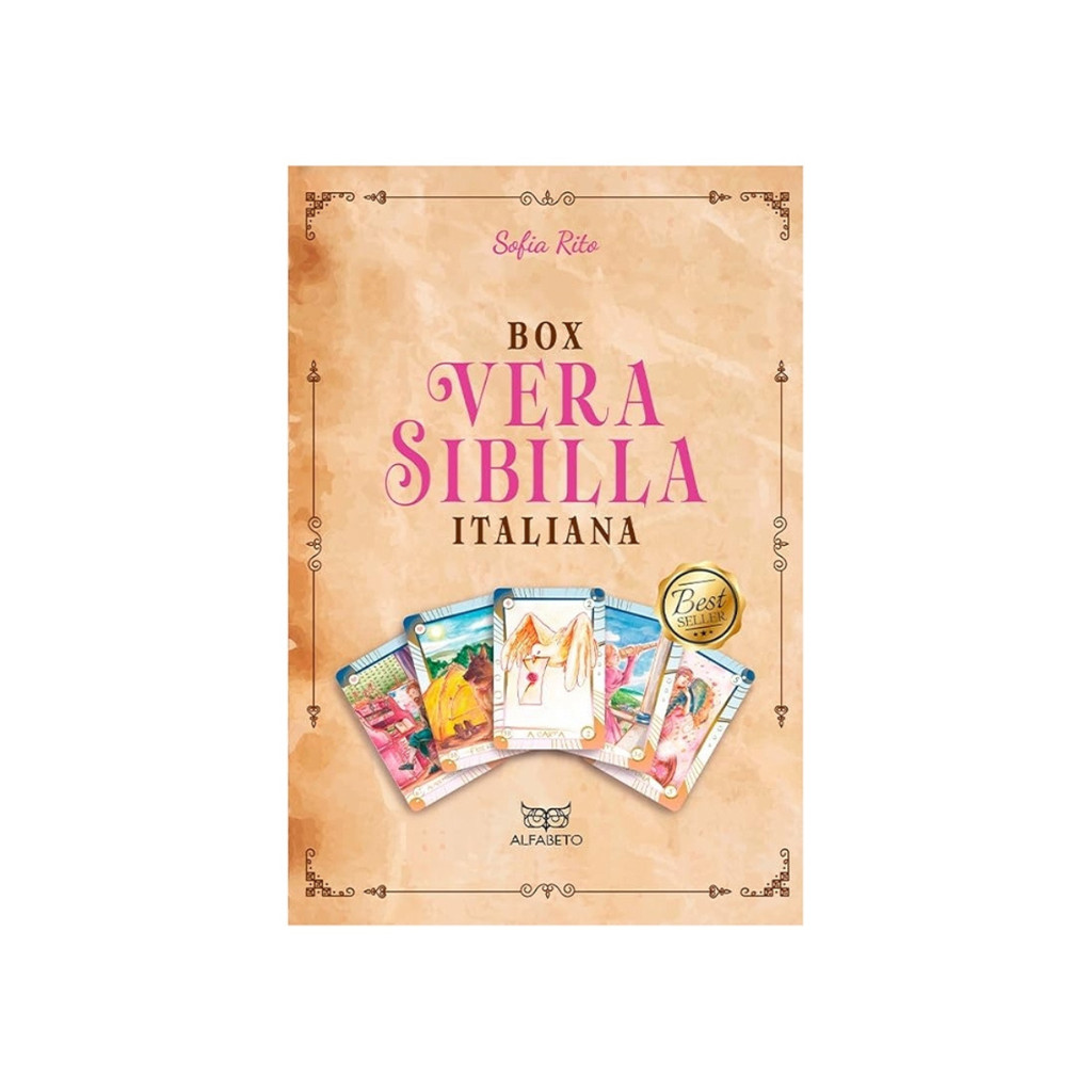 Box Vera Sibilla Italiana Baralho + Livro Edição Limitada em Oferta na Shopee