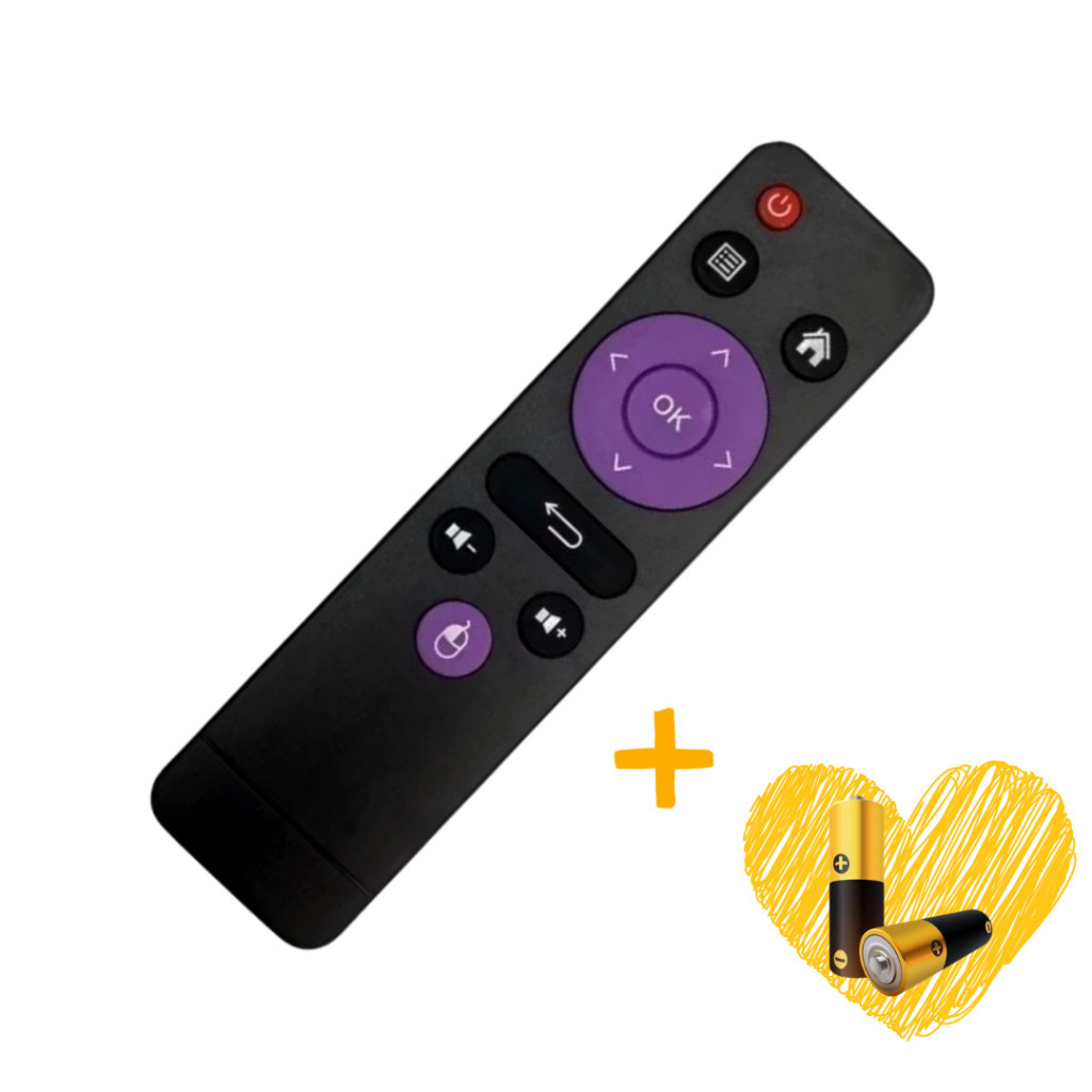 Controle Remoto Smart TV | Infokit | Android | Compativel | Box | Reposição | + Pilhas