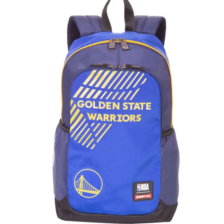 Mochila Grande NBA Magic Golden State Warriors - Azul