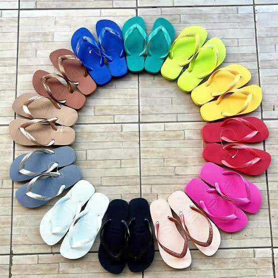 SANDALIAS HAVAIANAS TOP CORES ADULTO MASCULINO em Oferta na Shopee