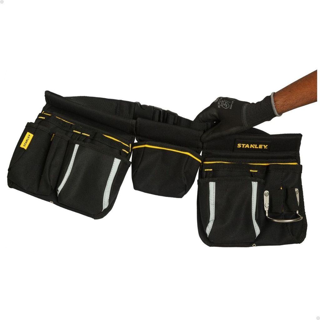 Detalhes do Cinturão Profissional para Ferramentas com Múltiplos Bolsos