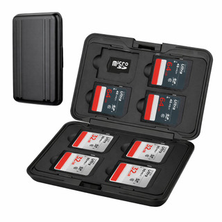 Case Micro E Sd Aluminio Porta Cartão Memoria Estojo Preto