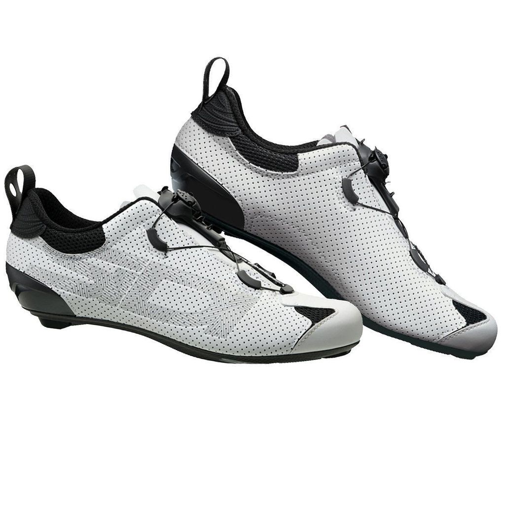 Sapatilha de Ciclismo Sidi Tri-Sixty Carbon Branca