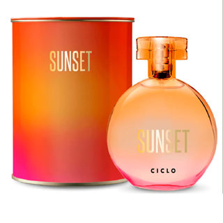 Deo Colônia Ciclo Sunset Lata 100ml em Oferta na Shopee